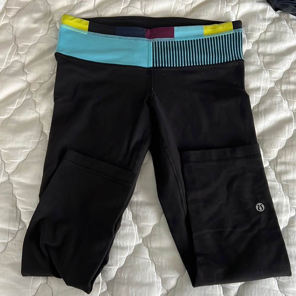 Lululemon cropped reversible wonderunder